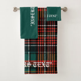 Tartan Bad Handdoek