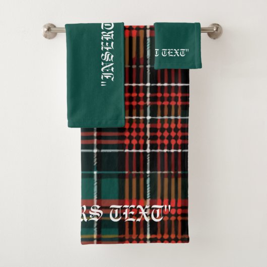 Tartan Bad Handdoek (Insitu)