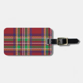 Tartan Bagagelabel (Voorkant horizontaal)