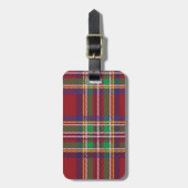 Tartan Bagagelabel (Voorkant verticaal)