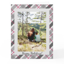 Tartan Balmoral Zwart Grijs Bourgondië Een foto