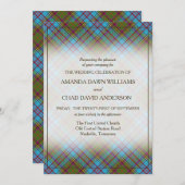 Tartan Beauty Clan Anderson Scottish Pset (Voorkant / Achterkant)