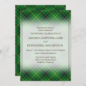 Tartan Beauty Clan Arthur MacArthur Scottish Pset (Voorkant / Achterkant)