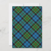 Tartan Beauty Clan Colquhoun Scottish Pset (Achterkant)