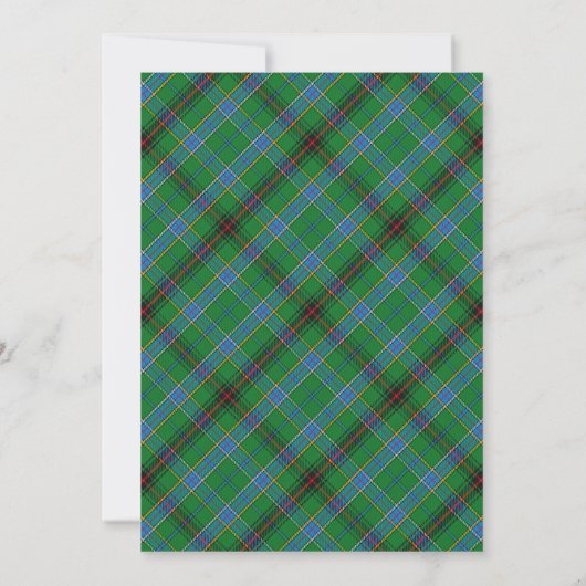 Tartan Beauty Clan Duncan Scottish Pset (Achterkant)