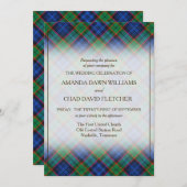 Tartan Beauty Clan Fletcher Scottish Pset (Voorkant / Achterkant)