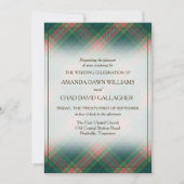 Tartan Beauty Clan Gallagher Irish Pset (Voorkant)