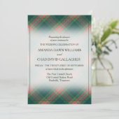 Tartan Beauty Clan Gallagher Irish Pset (Staand voorkant)