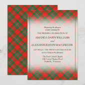 Tartan Beauty Clan Gregor MacGregor Scottish Pset (Voorkant / Achterkant)