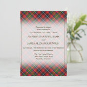 Tartan Beauty Clan Innes Scottish Pset (Staand voorkant)