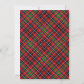 Tartan Beauty Clan Innes Scottish Pset (Achterkant)
