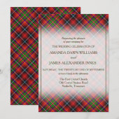 Tartan Beauty Clan Innes Scottish Pset (Voorkant / Achterkant)