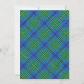 Tartan Beauty Clan Johnstone Pset Kaart (Achterkant)