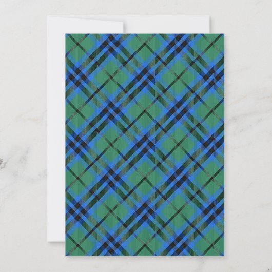 Tartan Beauty Clan Keith Scottish Pset (Achterkant)