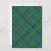 Tartan Beauty Clan Kennedy Scottish Pset (Achterkant)