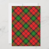 Tartan Beauty Clan Kerr Scottish Pset (Achterkant)