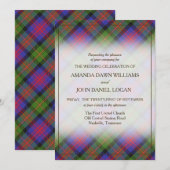 Tartan Beauty Clan Logan Scottish Pset (Voorkant / Achterkant)