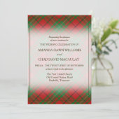 Tartan Beauty Clan MacAulay Scottish Pset (Staand voorkant)