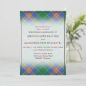 Tartan Beauty Clan MacAuliffe Irish Pset (Staand voorkant)