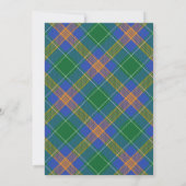 Tartan Beauty Clan MacAuliffe Irish Pset (Achterkant)