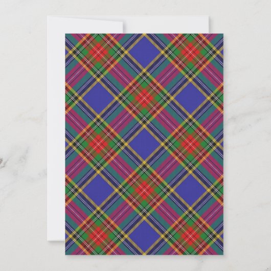 Tartan Beauty Clan MacBeth Scottish Pset (Achterkant)