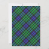 Tartan Beauty Clan MacCallum Scottish Pset (Achterkant)