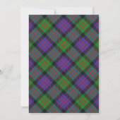 Tartan Beauty Clan MacDonald Scottish Pset (Achterkant)