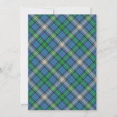 Tartan Beauty Clan MacDowall Scottish Pset (Achterkant)
