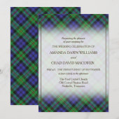 Tartan Beauty Clan MacEwen Scottish Pset (Voorkant / Achterkant)