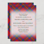 Tartan Beauty Clan MacGillivray Scottish Pset (Voorkant / Achterkant)