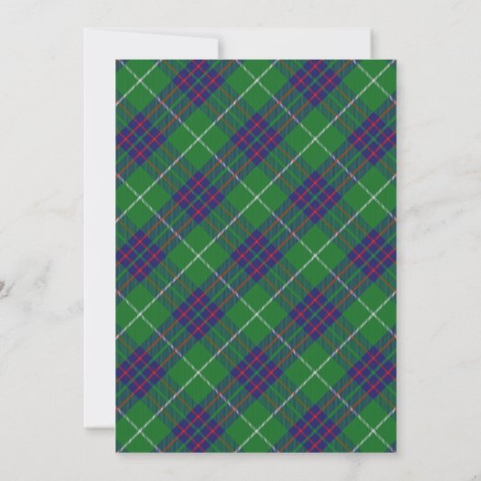 Tartan Beauty Clan MacIntyre Scottish Pset (Achterkant)