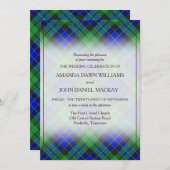 Tartan Beauty Clan MacKay Scottish Pset (Voorkant / Achterkant)