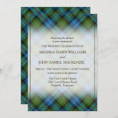 Tartan Beauty Clan MacKenzie Scottish Pset (Voorkant / Achterkant)
