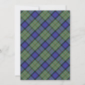 Tartan Beauty Clan MacLaren Scottish Pset (Achterkant)