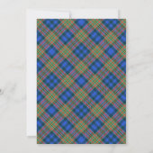 Tartan Beauty Clan MacLellan Scottish Pset (Achterkant)