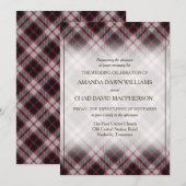 Tartan Beauty Clan MacPherson Scottish Pset (Voorkant / Achterkant)