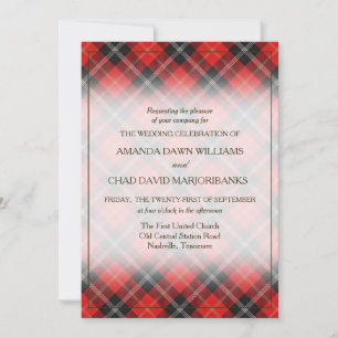 Tartan Beauty Clan Marjoribanks Scottish Pset