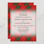 Tartan Beauty Clan Maxwell Scottish Pset (Voorkant / Achterkant)