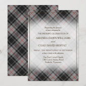 Tartan Beauty Clan Moffat Scottish Pset (Voorkant / Achterkant)
