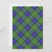 Tartan Beauty Clan Muir Scottish Pset (Achterkant)