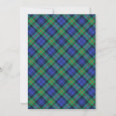 Tartan Beauty Clan Murray Scottish Pset (Achterkant)