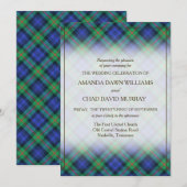 Tartan Beauty Clan Murray Scottish Pset (Voorkant / Achterkant)
