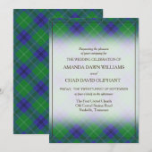 Tartan Beauty Clan Oliphant Scottish Pset (Voorkant / Achterkant)