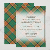 Tartan Beauty Clan Pollock Scottish Pset (Voorkant / Achterkant)