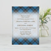 Tartan Beauty Clan Ramsay Blue Scottish Pset (Staand voorkant)