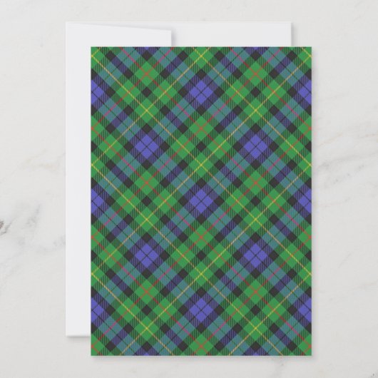 Tartan Beauty Clan Rollo Scottish Pset (Achterkant)