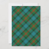 Tartan Beauty Clan Ross Scottish Pset (Achterkant)
