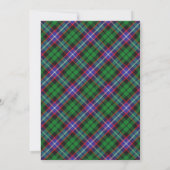 Tartan Beauty Clan Russell Scottish Pset (Achterkant)