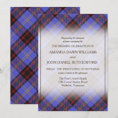 Tartan Beauty Clan Rutherford Scottish Pset (Voorkant / Achterkant)