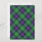 Tartan Beauty Clan Sutherland Scottish Pset (Achterkant)